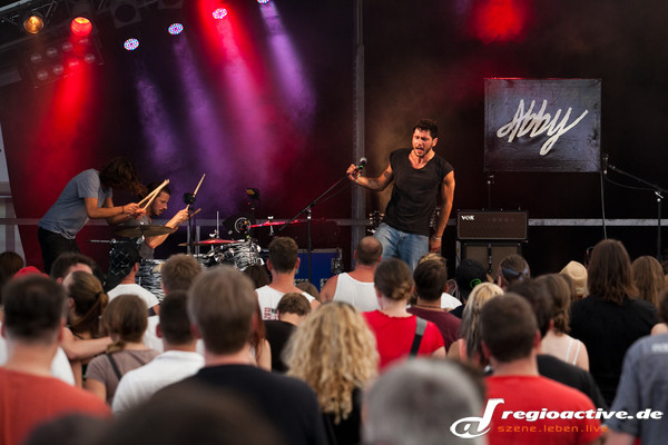 stellten ihr debüt in horb vor - Mini-Rock-Festival 2013: Abby live in Horb am Neckar 