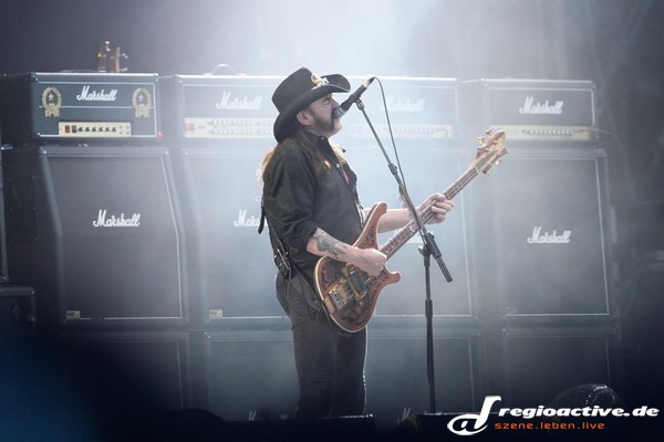 "lemmy lebendig und wohlauf" - Fotos: Motörhead live beim Wacken Open Air 2013 